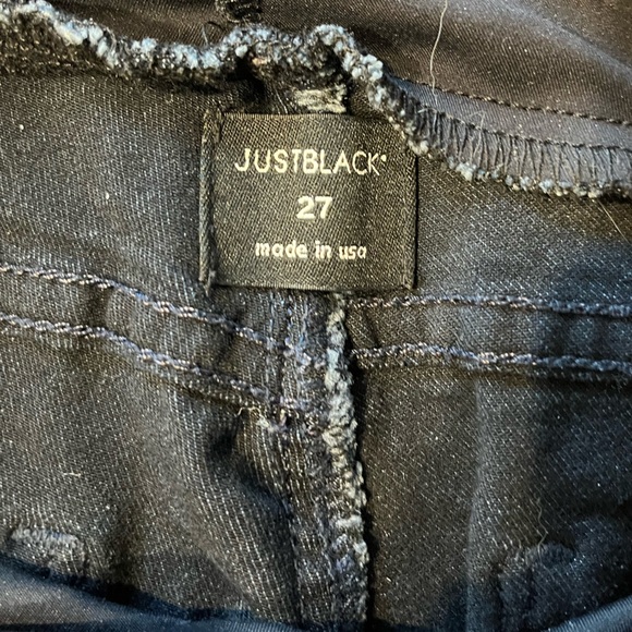 Maternity Jeans Just Black denim size 27 - Picture 5 of 5